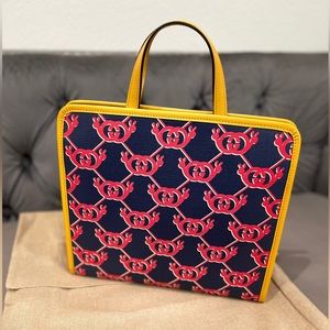 Gucci Kids Interlocking G Logo Tote Bag